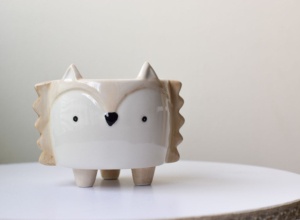 cuddlies pets hedgehog planter